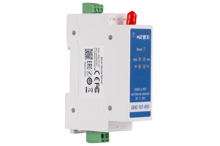 GR42-TCP-WIFI - RS-485 to Wifi Gateway (Modbus RTU to Modbus TCP)