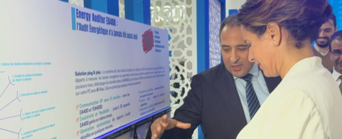 Présentation solutions Meier à Elec Expo 2025- Ministre Laila Benali